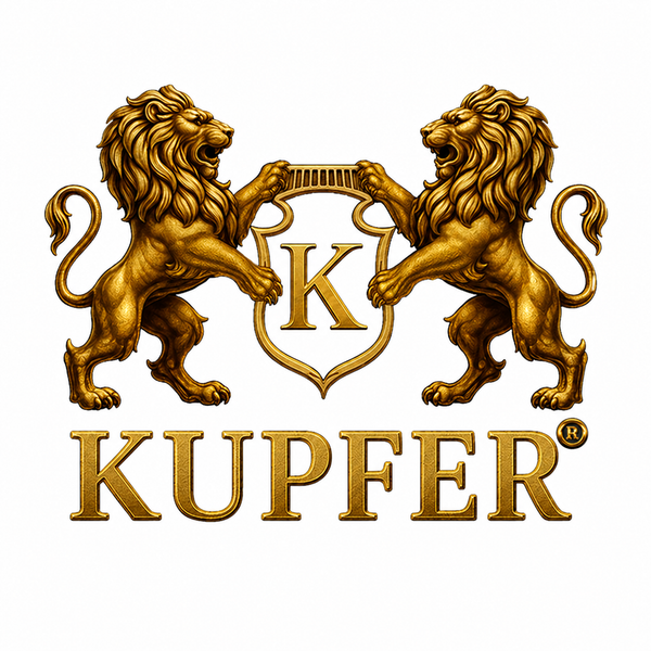 A mark from the Kupfer Fine Jewelry identity collection