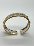 Brescia - 18K White Gold and Yellow Gold Inserts