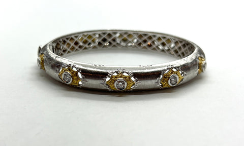 Milano - 18K White Gold Diamond Inserts