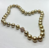 South-Sea Pearl Necklace "Chocolate"