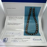 South-Sea Pearl Necklace "Chocolate"