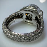 Verdi Verdi Micro-Pavé 18kwg Engagement Ring (Mounting Only) - Kupfer Jewelry - 6