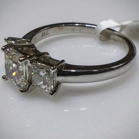 Kupfer Design Engagement Ring in 18kt White Gold by Kupfer Design - Kupfer Jewelry - 1