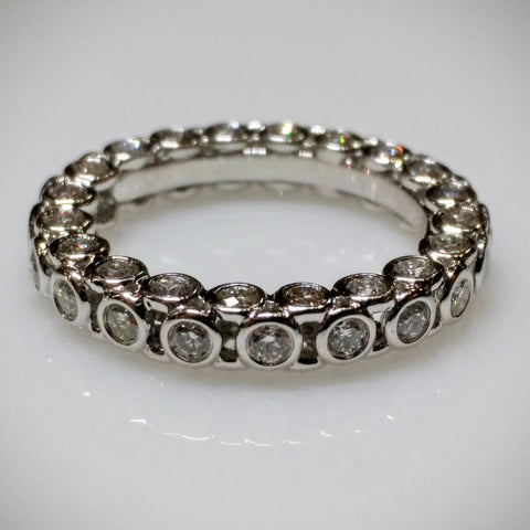 Kupfer Design Wedding Band in 18kt White Gold by Kupfer Design - Kupfer Jewelry - 1