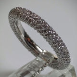 Giorgio Visconti Giorgio Visconti Micro Pave White Gold Wedding Band - Kupfer Jewelry - 2